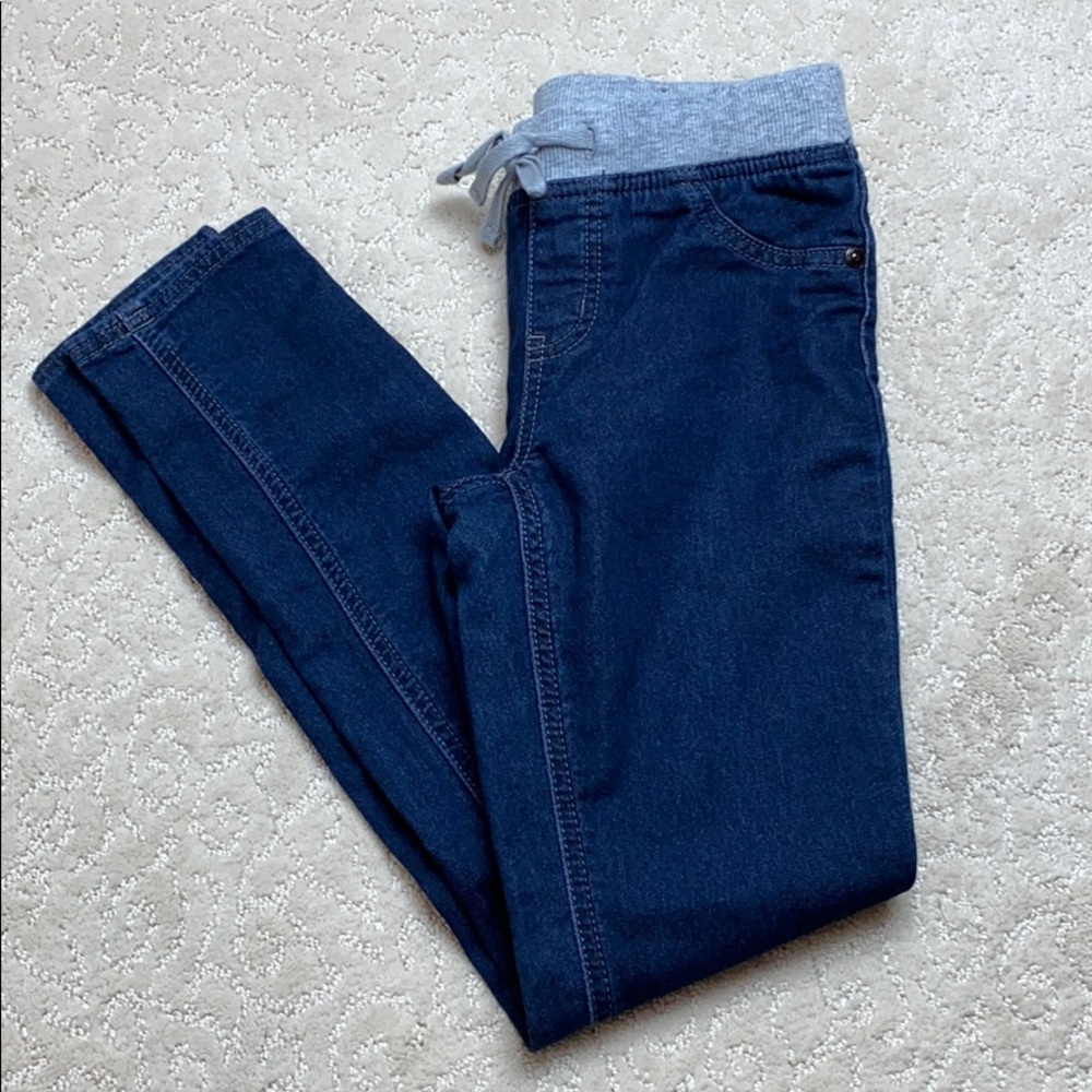 Justice simply low pull on jegging jeans pants
